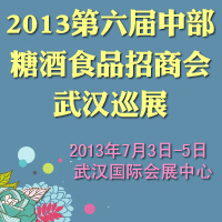 2013第六届中部糖酒食品招商会武汉巡展